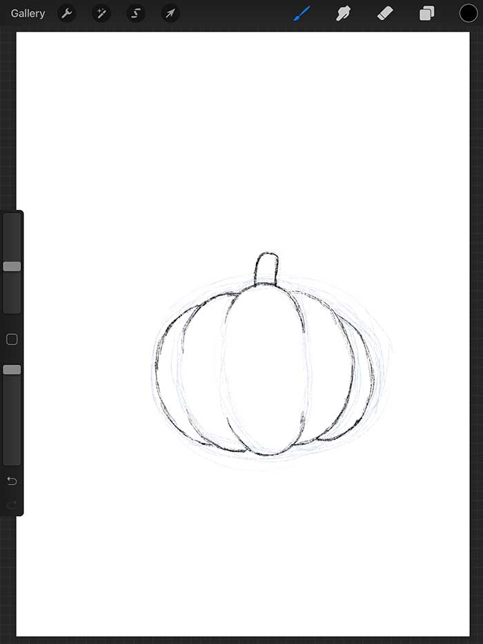 Step 3 - Refine Details of Pumpkin