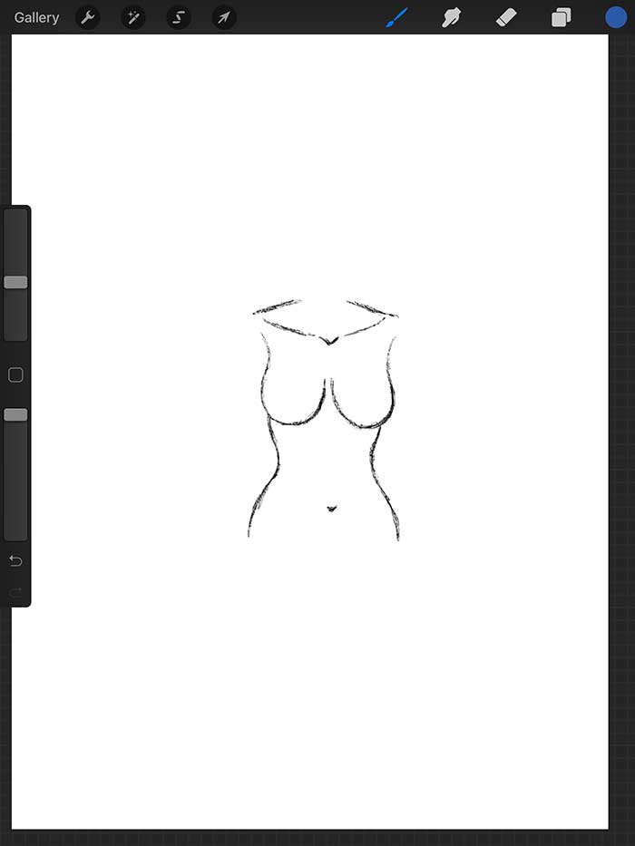 Step 5: Refine Sketch Drawing