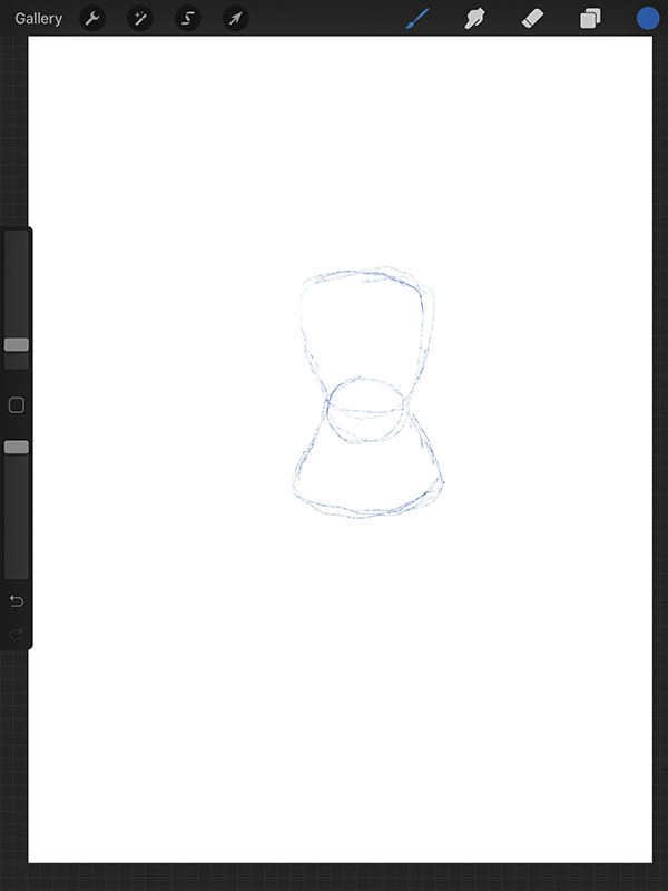 Step 01: Sketch The Torso